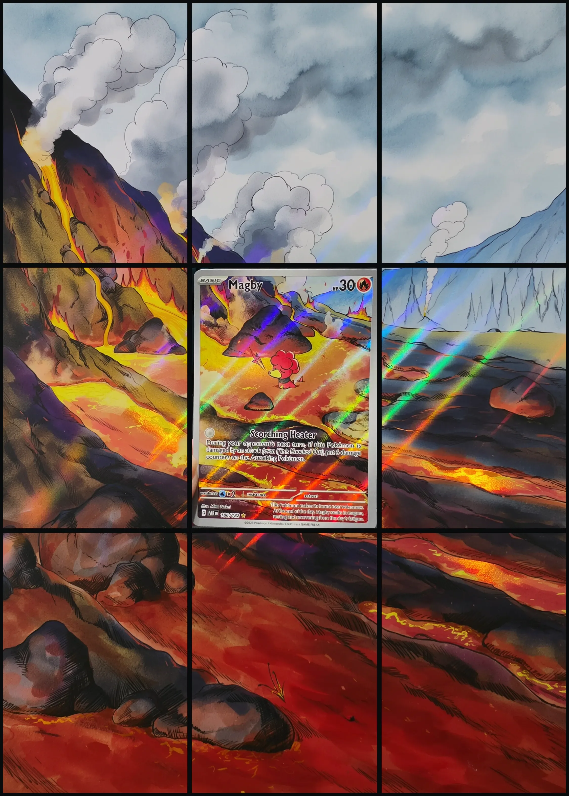 Volcanic Valley Lava Flow featuring Magby