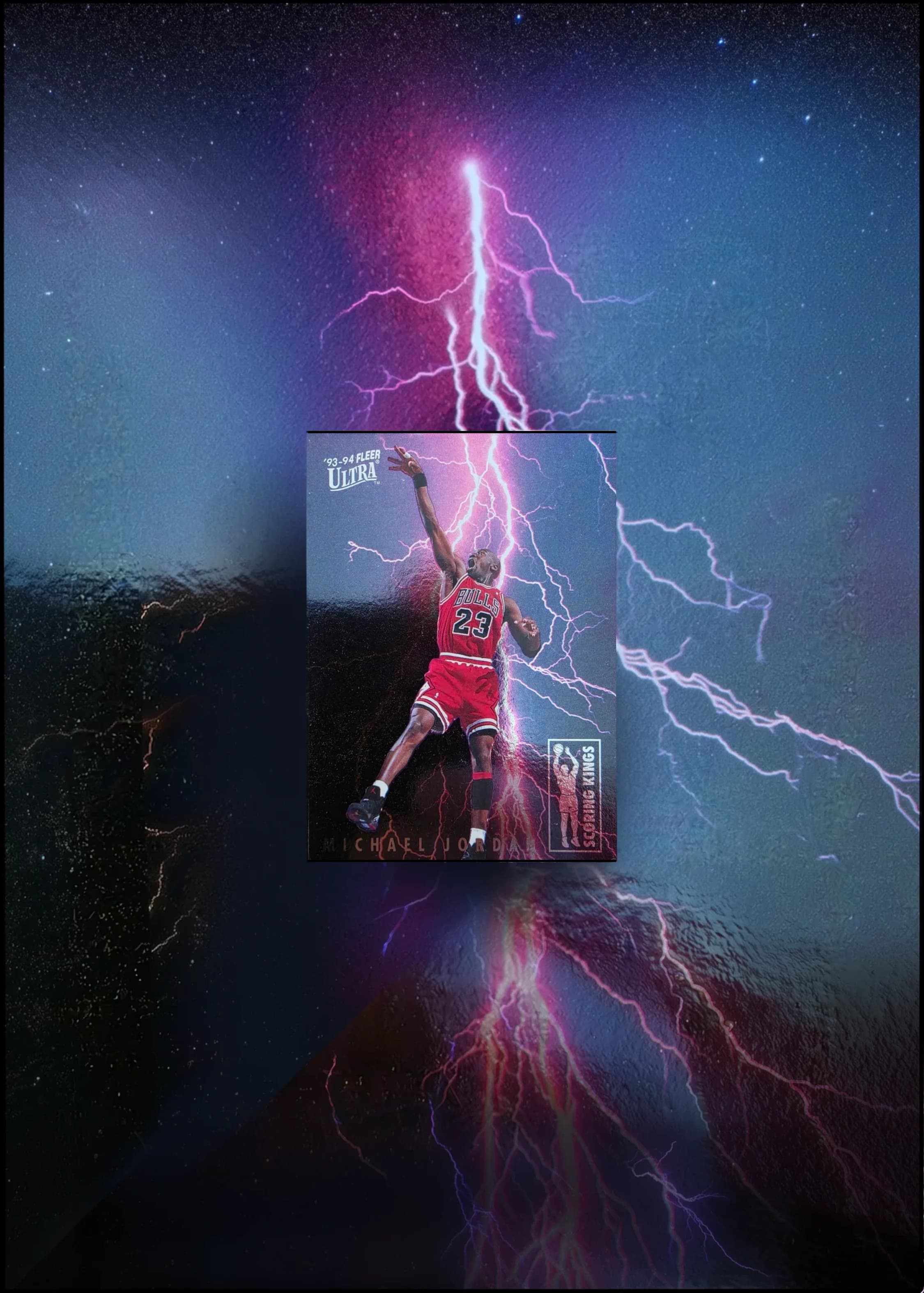 Lightning Strikes The Legend featuring Michael Jordan