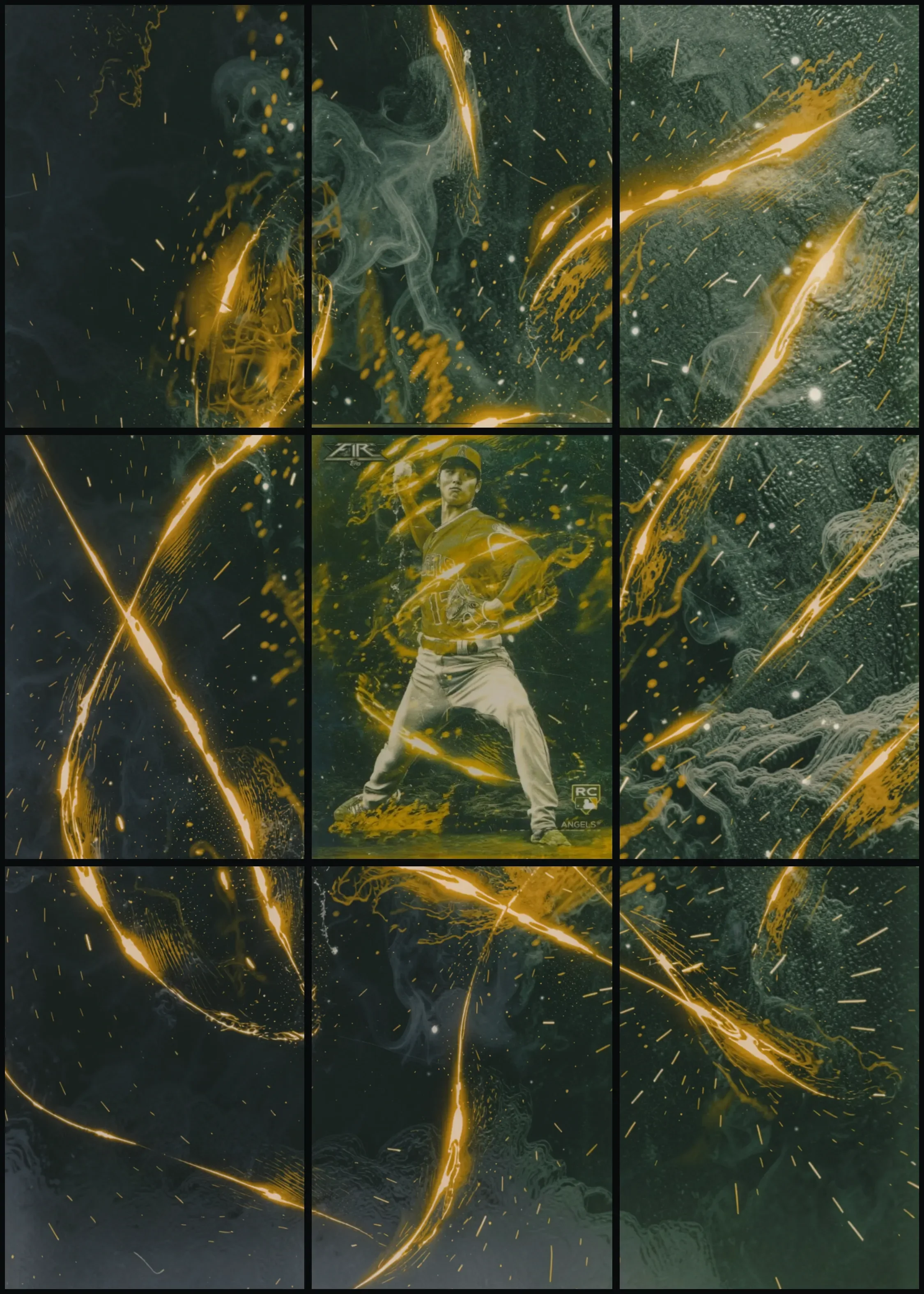Golden strike magic energy featuring Shohei Ohtani